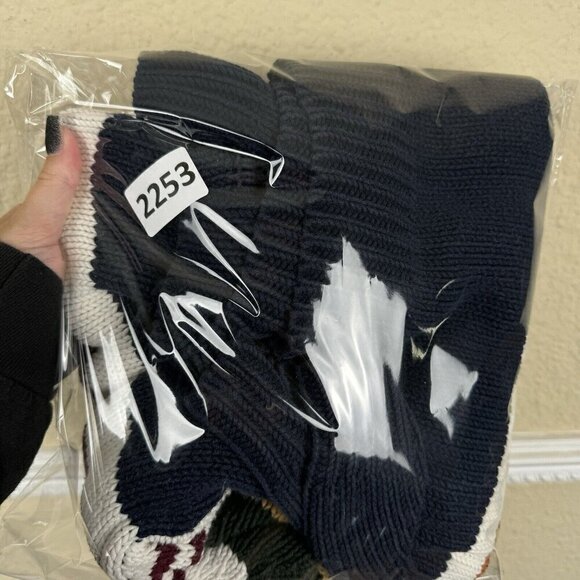 Vtg Dockers Mens XL Pullover Crewneck Knitted Grandpa Retro Sweaters - Picture 7 of 7